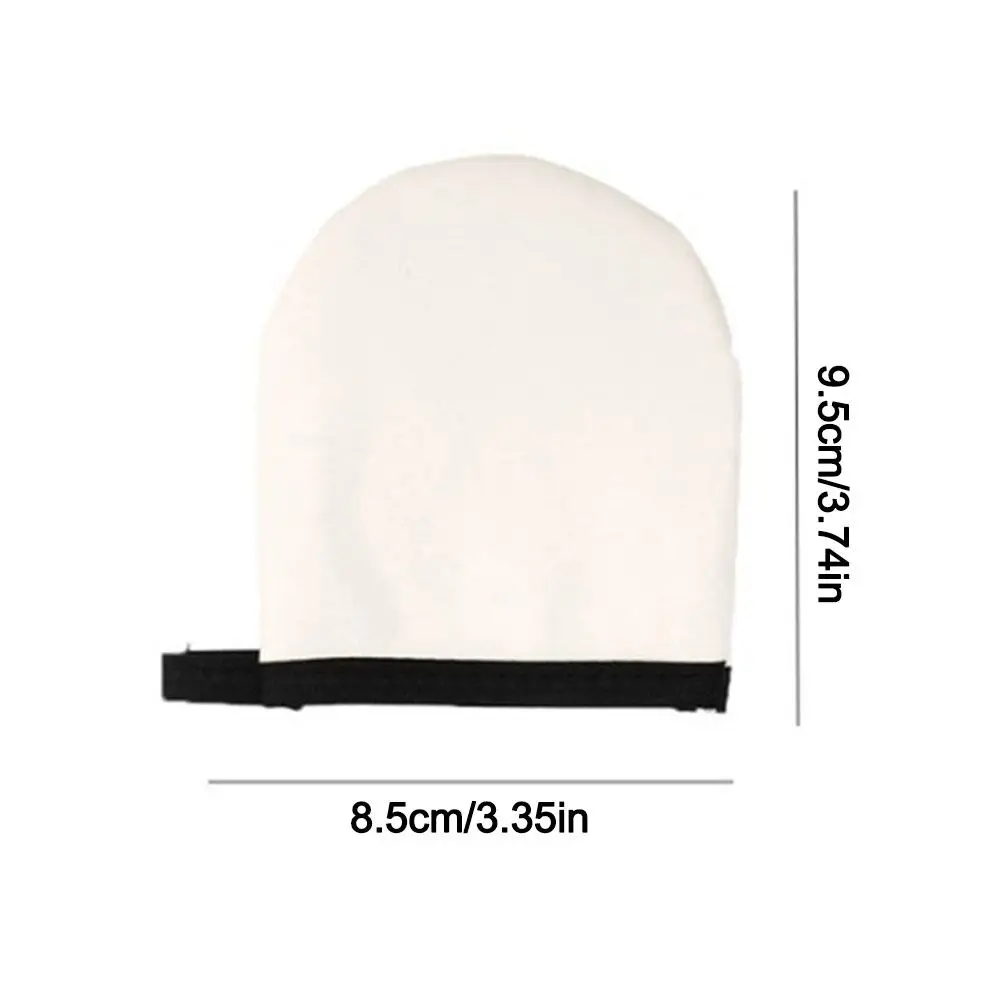 Gants de Lotion pour le corps en cuir PU, empêchent les collants, auto-bronzants à séchage rapide, applicateur de maquillage réutilisable Double face