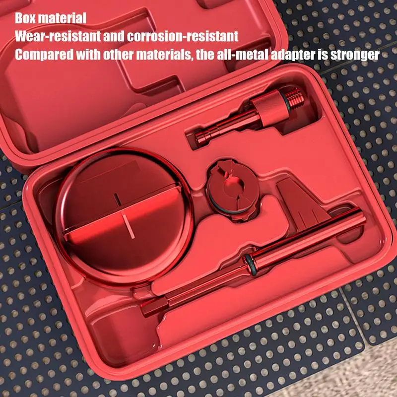 

Инструмент для заправки трансмиссионного масла Benz, металлический адаптер для заправки масла автомобиля, оборудование для заправки трансмиссионной жидкости с чехлом для автомобиля