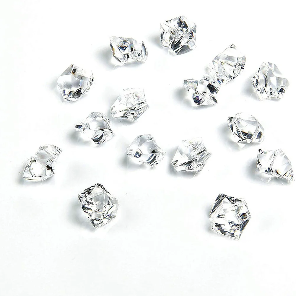 

1 Set 5x7mm White Stones Decoration Creative Fish Tank Gravels Landscape Crystal Stone Ornaments Flower Pot Adornment for Decor