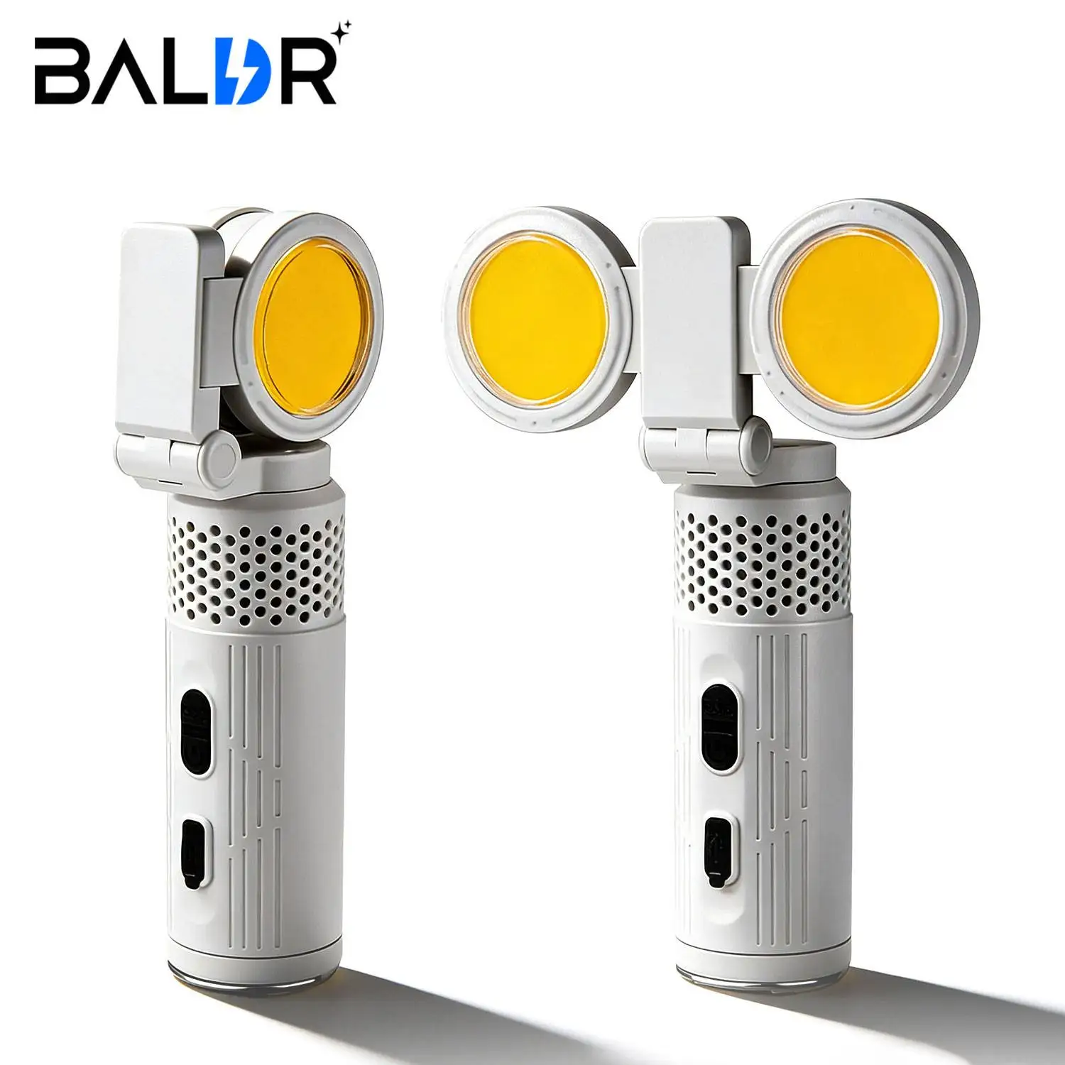 New Outdoor Camping Light Charging 90 ° Foldable Emergency Light Atmosphere Hanging Light with Strong Magnetic Illumination Nigh