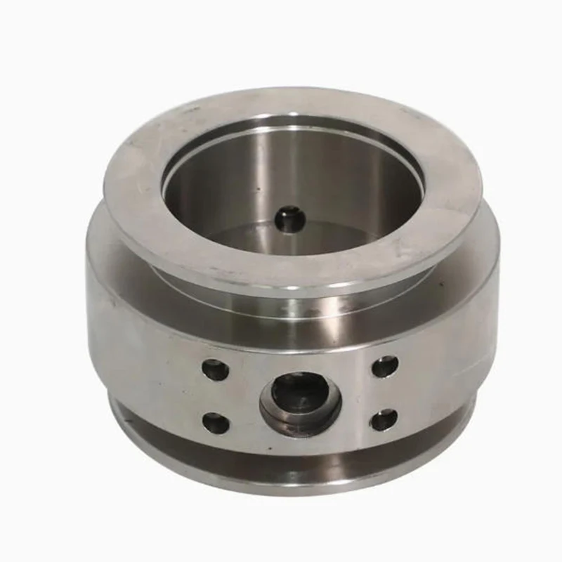

5 Axis CNC Machining Center CNC Machined Design Service Professional Manufacturer Stainless Steel Porous Shaft Sleeve