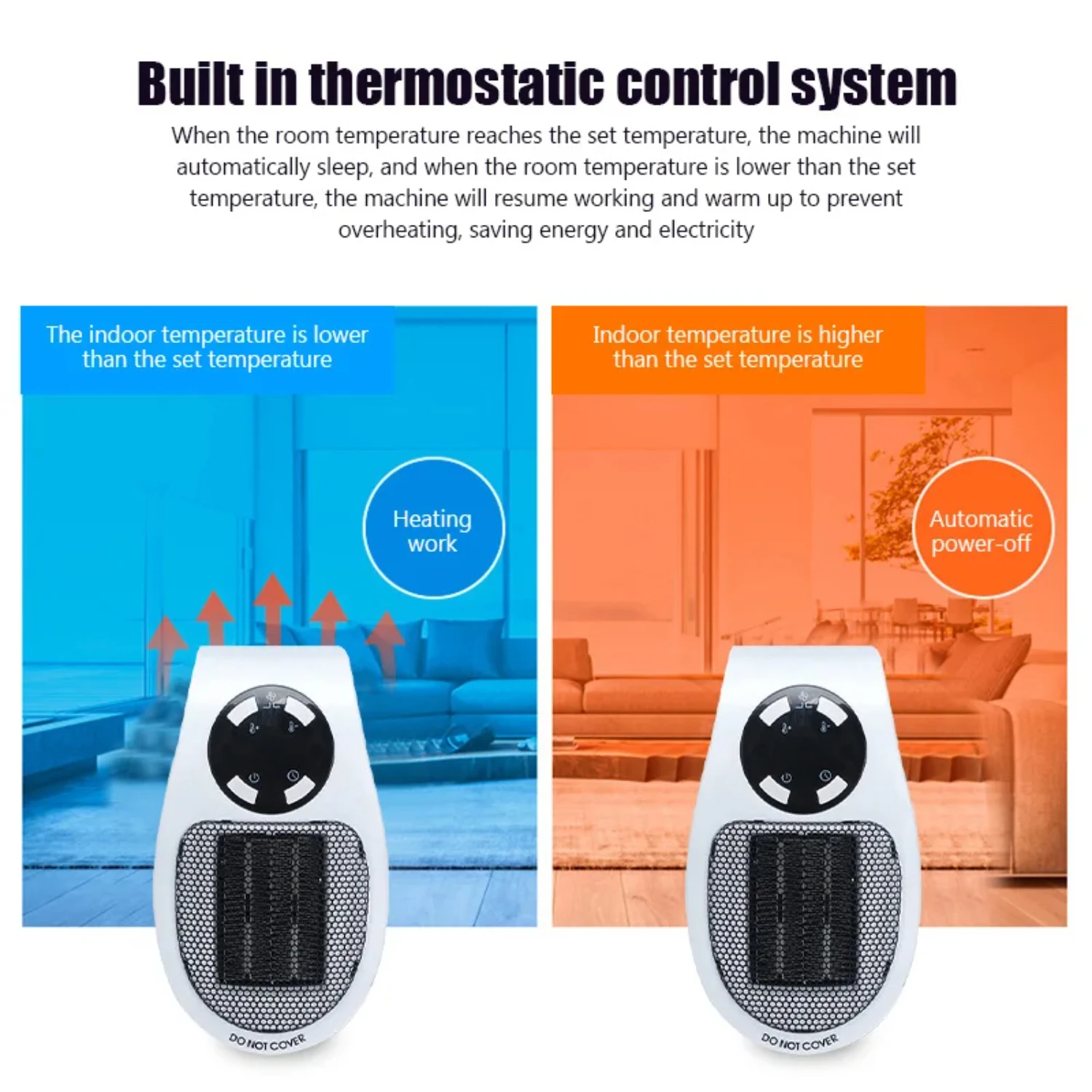 Efficiënte En Betrouwbare Draagbare 2023 Winterverwarming-Energiebesparende Hand-En Voetenwarmer-Handige Compacte Heatine Voor Twee Doeleinden