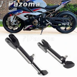 1pc Motorbike Adjustable kickstands For BMW S1000RR 2010-2021 S1000R 2014-2021 Aluminum Motorcycle Side Stand Support Holder