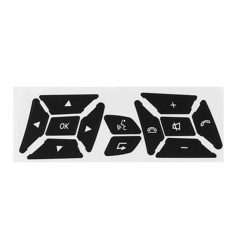 

For Mercedes-Benz 2007-2014 Auto Interior Button Repair Sticker Radio Climate Control A/C Button Repair Sticker NEW NEW