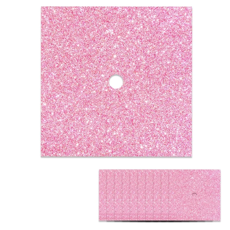 TFTP-10 PCS Cartulina con purpurina Papel de construcción premium para decoraciones de gorras de graduación