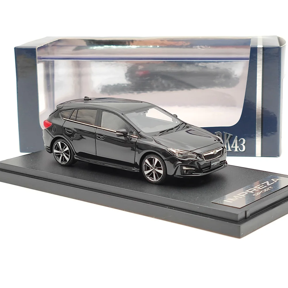 Mark43 1:43 Impreza Sport 2016 2.0i-S EyeSight Black PM4379BK Model Car Limited Collection