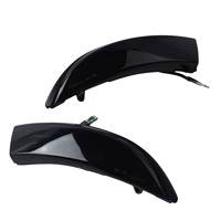 A51K-For Fiesta MK7 2008-2017 Car LED Dynamic Side Rearview Mirror Light Turn Signal Indicator
