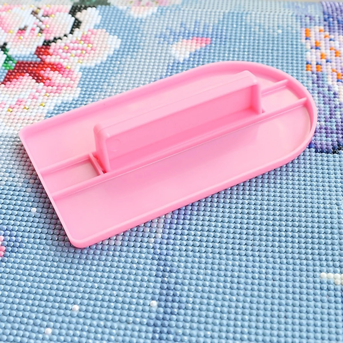 1pc Diamond Embroidery Reinforcement Press Plate Solid Color Diamond Painting Press Drill Convenient Prill Press Point Tool