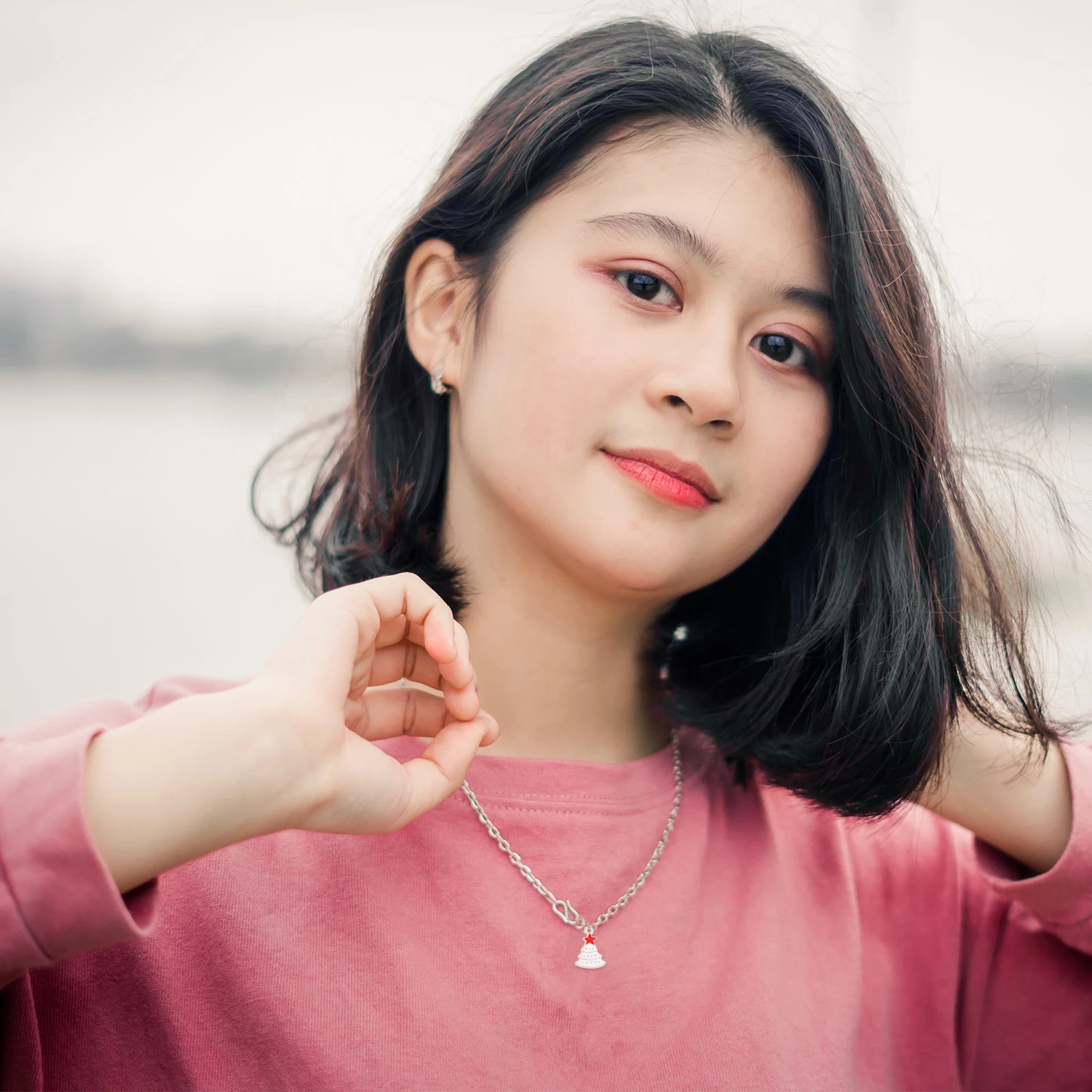 

20 Pcs Santa Claus Jewelry Christmas Accessories Charms Decor Craft Theme for Jewellery Making Cute Alloy Pendants Small