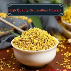 Natural Osmanthus Fragrans Dried Flowers Aromatic Gui Hua Buds For Soap Candle Essence Tea Women's Perfume Making Materials