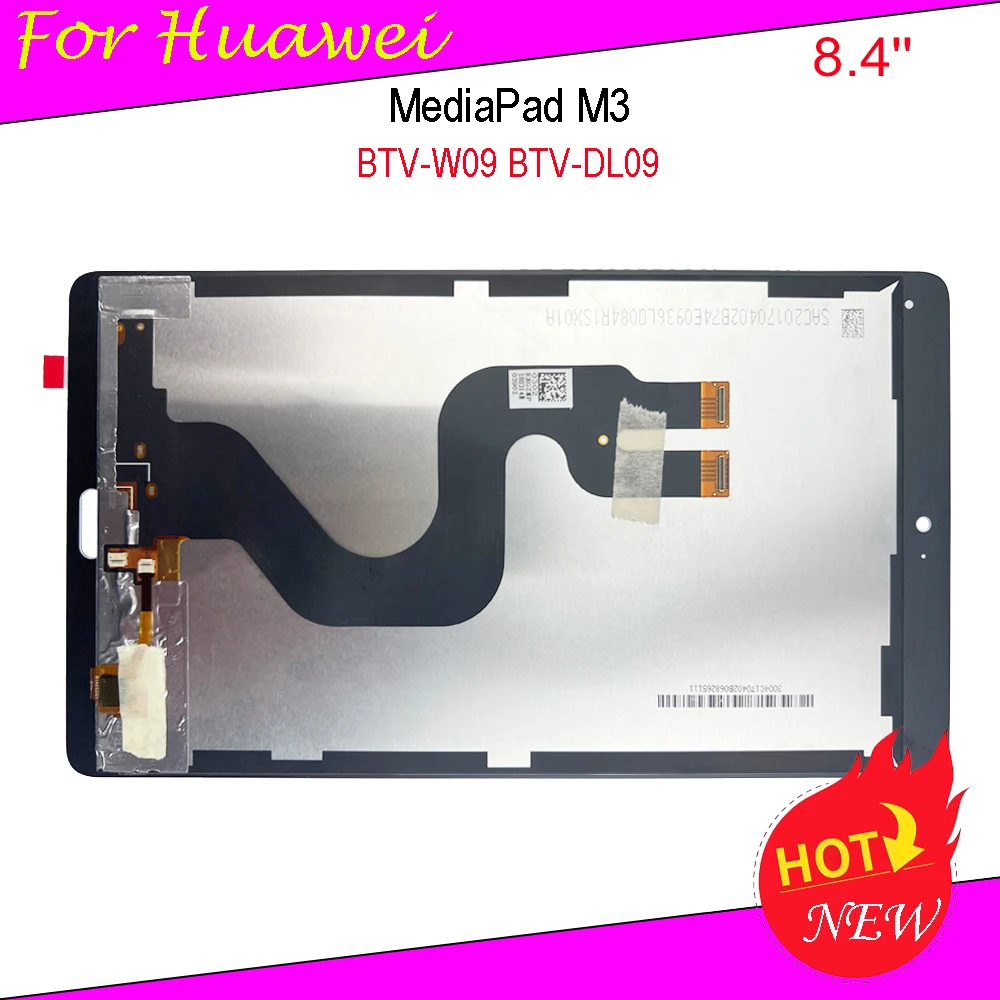 

Новый ЖК-дисплей для Huawei MediaPad M3 BTV-W09 BTV-DL09 8.4 дюйма, сенсорный экран, дигитайзер в сборе