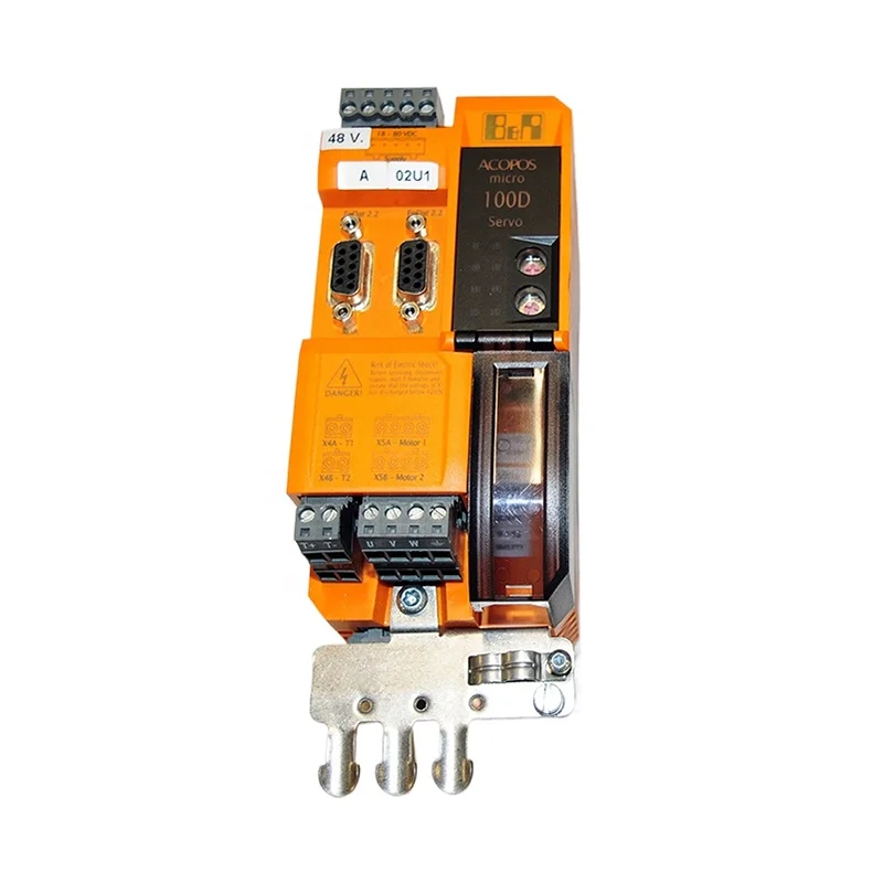New B&R 80VD100PD.C000-01 ACOPOSmicro Inverter Module with POWERLINK Interface for Motor