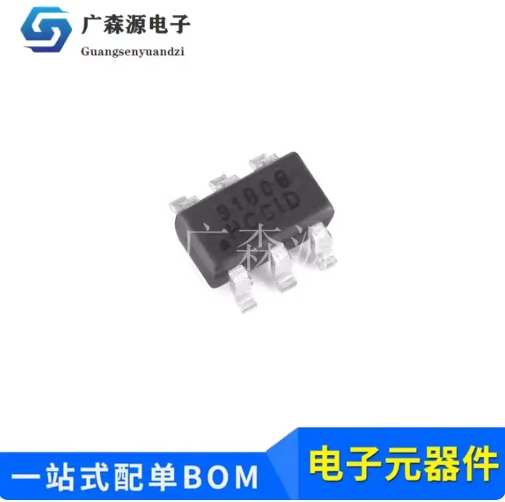 10pcs MK91808 high-efficiency synchronous rectifier IC chip SOT23-6 silk screen 91808