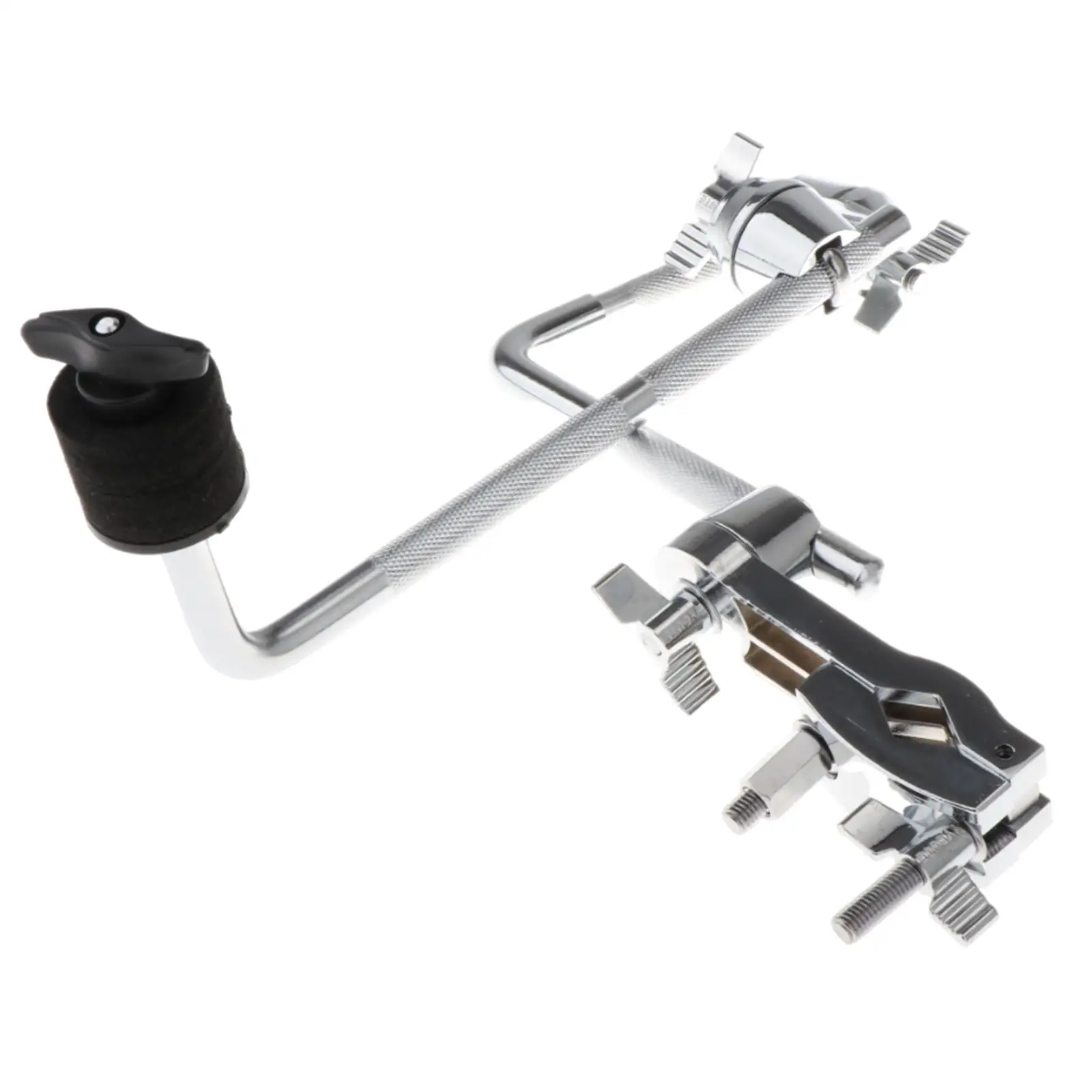 

Drum Cymbal Arm Removable Drum Set Mounting Clamp Expansion Rack for Drum Metal