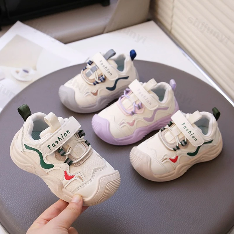

Children's Sneakers 2025 Autumn New Boys Lightweight Comfort Outdoor Non Slip Running Shoes Fashion Soft Sole Girls Casual Shoes