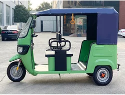 hotselling three wheel passenger electric  tricycle lthium battery long distance new energy car for sale