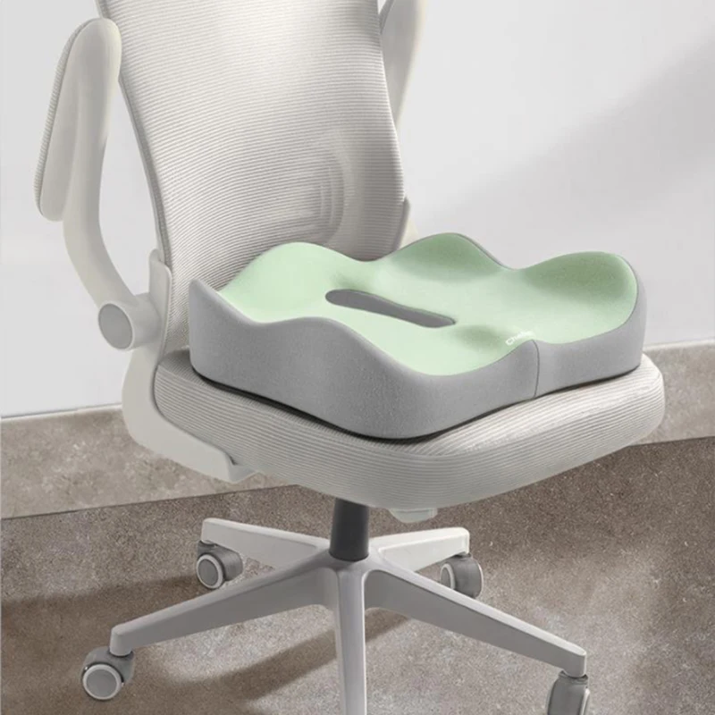 

﻿Memory Foam Seat Cushion 3D Ergonomic Support Comfort Non-Slip Ventilate Thicken Chair Cushion Car/home/Office Essentials