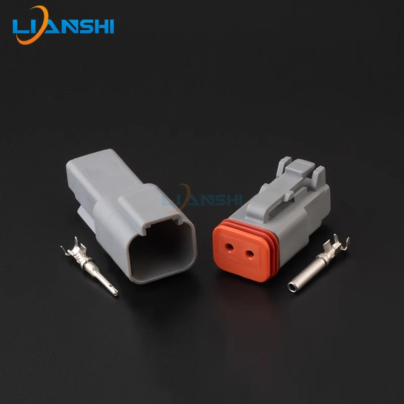 DT06-2S DT04-2P Deutsch male/Female connector 2pin waterproof connector LED spotlight harness plug