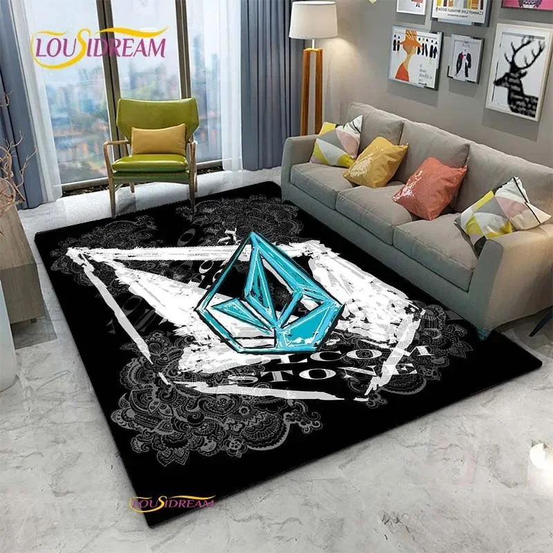 Modern Fashion Brand Carpet for Living Room Bedroom Table decor Area Rugs Kitchen Door Un-slip Floor Mats Alfombra Birthday gift