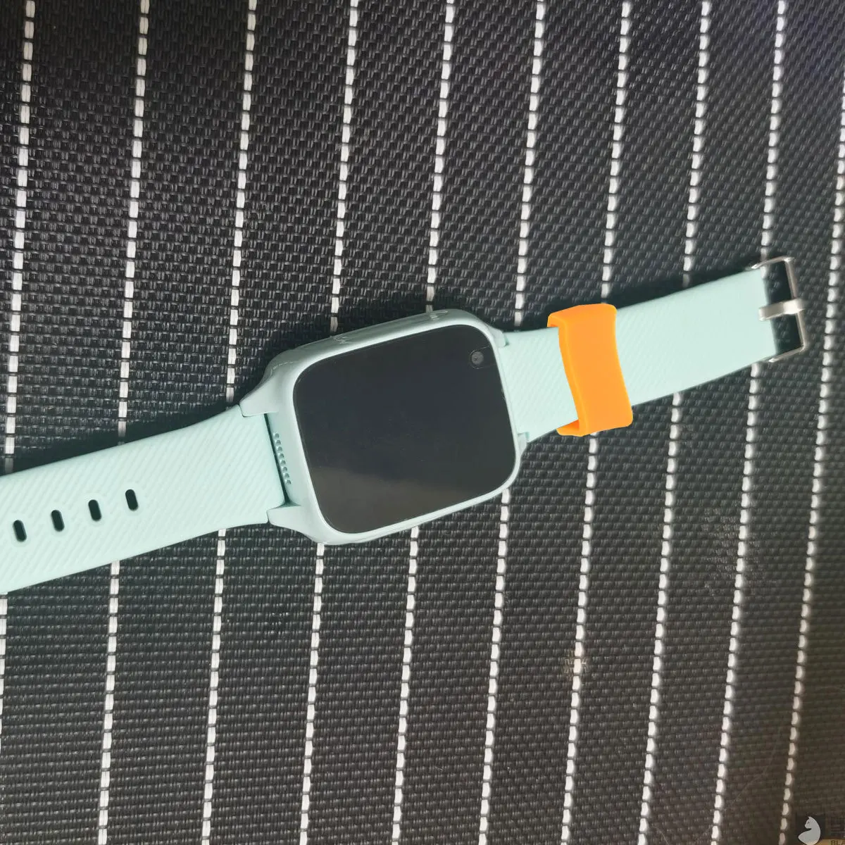 2 قطعة 22 مللي متر العصابات حامل للساعات قوي المنقولة حزام (استيك) ساعة حلقة سهلة التركيب حزام تحديد المواقع مشبك لساعة ذكية