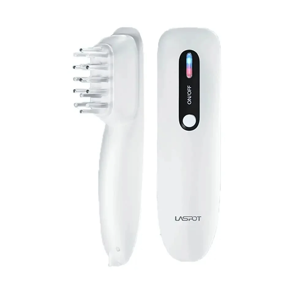 LASTEK Vibration Electric Laser Scalp Massage Oil Hair Growth Improve Hair Quality Comb