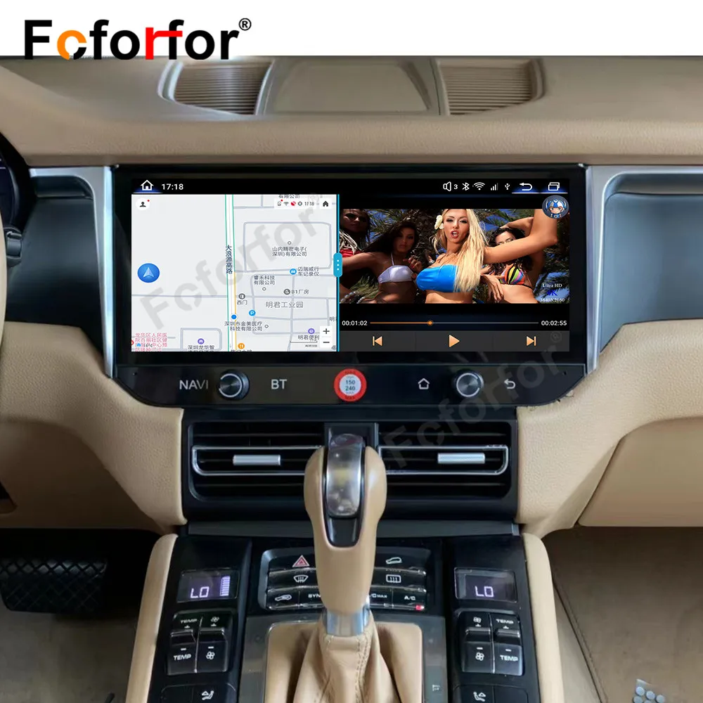 Upgrade The Latest Android Radio For Porsche Macan 2011-17 Car GPS Navigation Multimedia Player Screen Head unit Carplay 4G