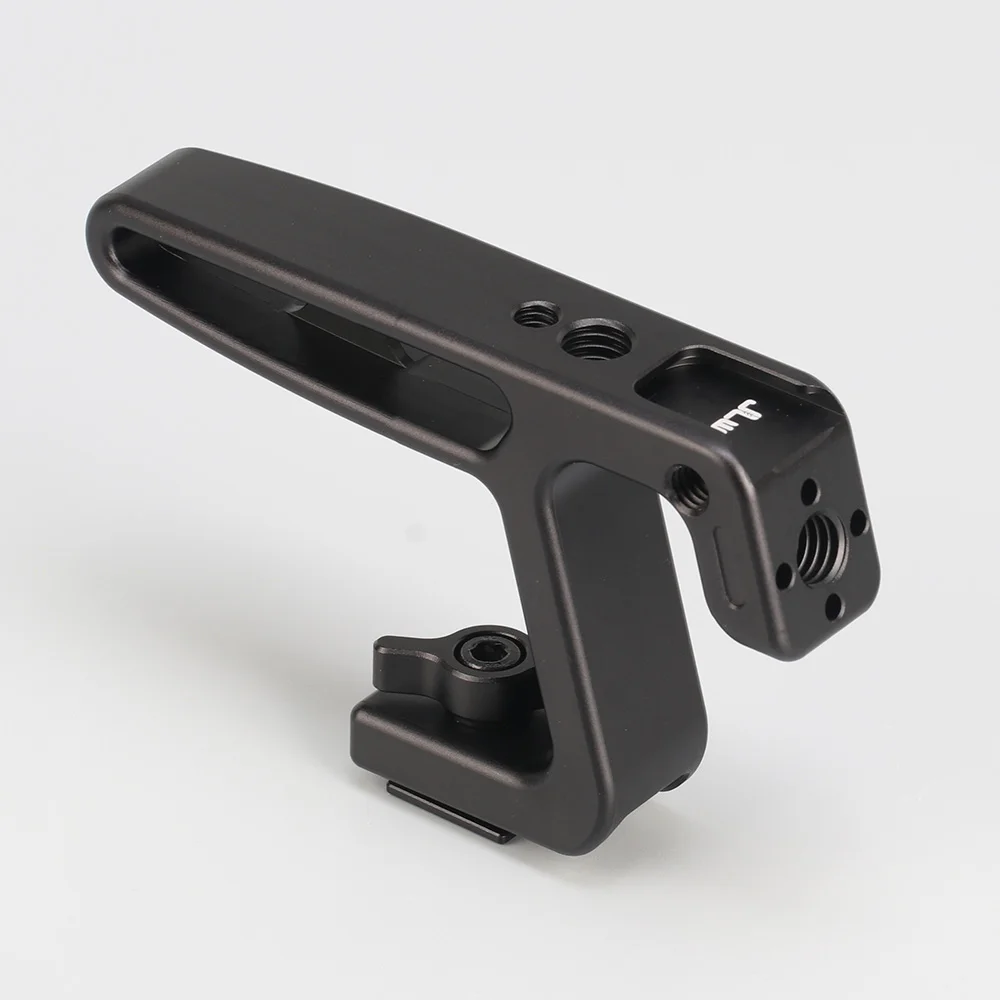 

FOTGA Camera Cage Top Handle Hand Grip with Cold Shoe Mount Vlog Shooting Live Streaming Microphone Handgrip For Sony SLR camera