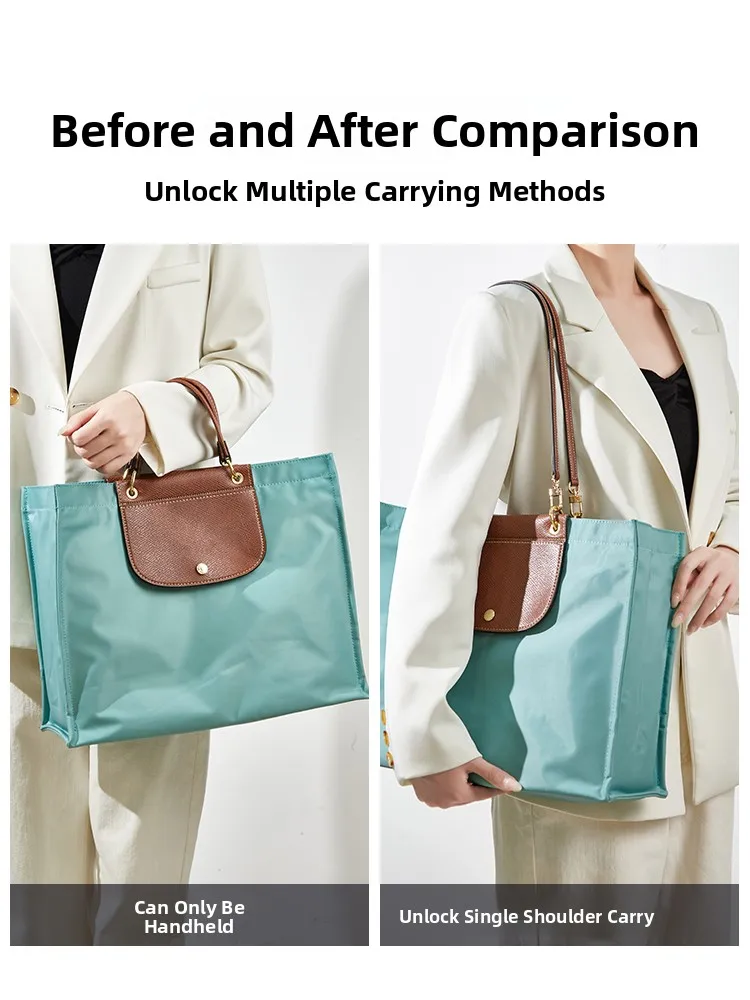 Tote Bag Shoulder Strap Dragon  Briefcase Single Shoulder Bag Strap Modification DIY Leather Accessories Chinese Made