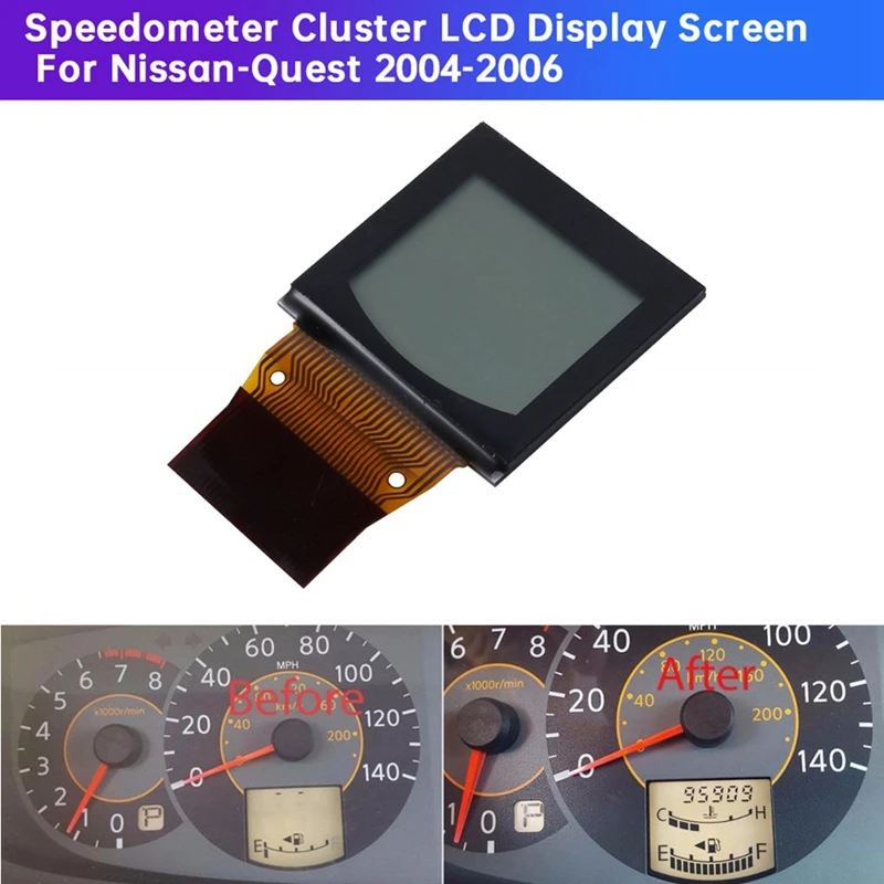 Car Instrument Speedometer Cluster LCD Display Screen for Nissan New Arrivals in Stock