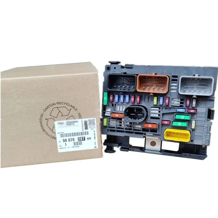 

Fuse Box Assembly for Peugeot Berlingo Partner 308 408 607 Expert Jumy Citroen C4 BSM R04 9807028780 9664706180 9675878280