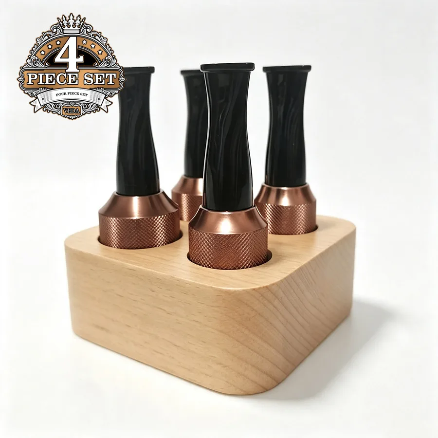 4PCS Cigar Mouthpiece, Cigar Accessories, Cohiba Cigar Holders,  Fits Cigars with 36-58 Ring Gauge,Premium Luxury Holiday Gift