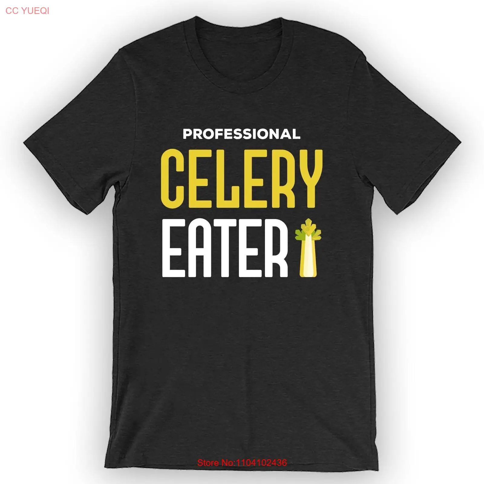 Unisex Professional Celery Eater T-Shirt Celery Food Lover