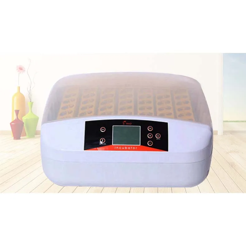 

STLFHigh Quality 98% Hatching Rate 56 Eggs Automatic Turning Poultry EggsIncubator Intelligent Chicken Quail Broiler EggsHatcher