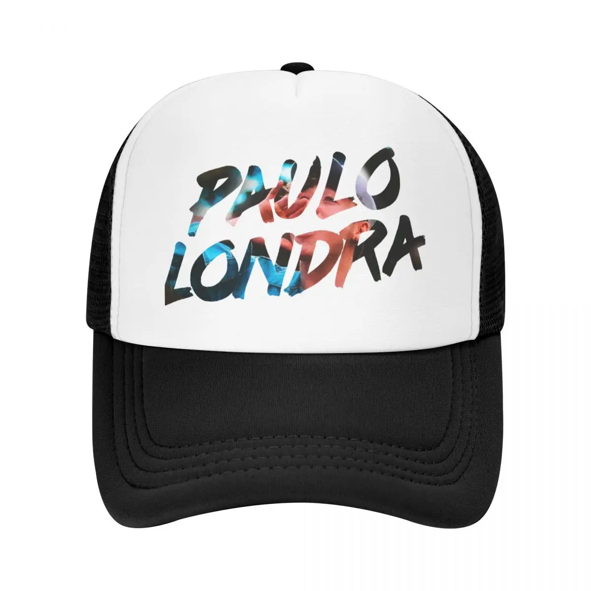 Paulo Londra Text v1 Baseball Cap Golf Hat Man western hats Trucker Hats Visor Cap For Men Women'S