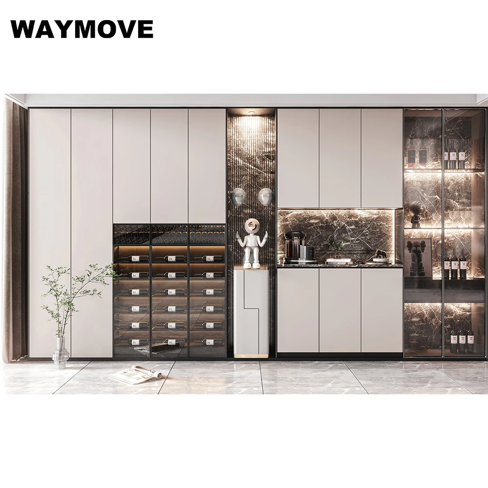 Антикварный винтажный однодверный винный шкаф, итальянский роскошный светильник, мебель Ferly, матовая латунь, стоячий деревянный шкаф