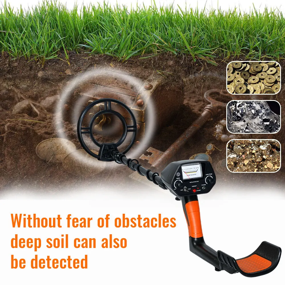 

Treasure Hunter MD2020 Gold Pinpointer Metal Detector Underground Detector Professional Treasure Detector High Sensitivity
