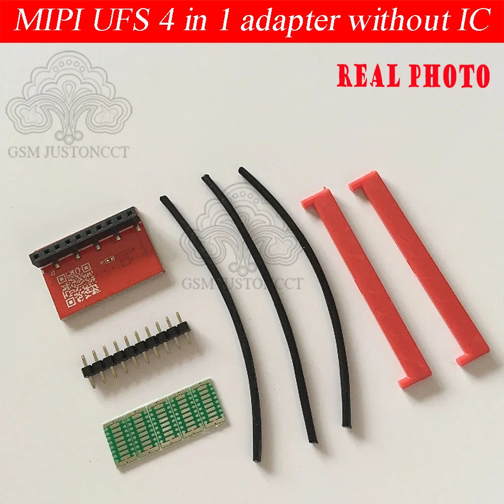 محول MIPI ufs 4 in 1 الأصلي بدون يعمل مع صندوق J-tag plus سهل وصندوق emmc 9 في 1 وufs 153/254/297