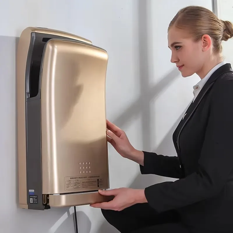 Wholesale Bathroom Touchless Airblade Jet Air Blade Automatic Hand Dryer Commercial 1800w Sensor for Toilet