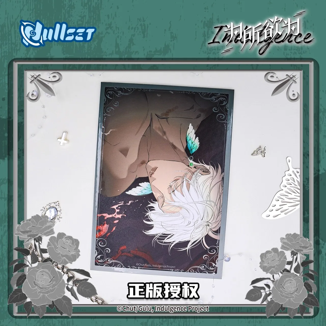 Original Nullset Indulgence Manga Color Paper Series Metatron Mammon Animation Peripheral Acg Goods Collection Geschenk