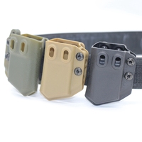 9mm/.40 Double Magazine Pouch Hunting Right Left Mag Case IWB/OWB G CZ S&W H&K SIG P365 Pistol Hunting Gear