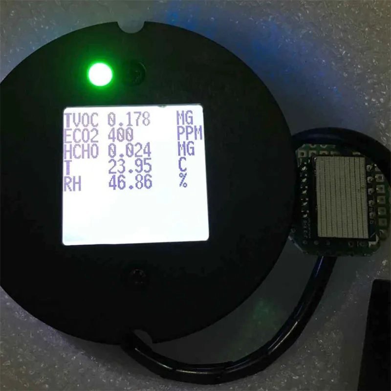 عالية الدقة داخلي جودة الهواء وحدة الاستشعار IAQ-Core C منخفضة الطاقة tvociack-core-C/LGAQS-HT01 HT01