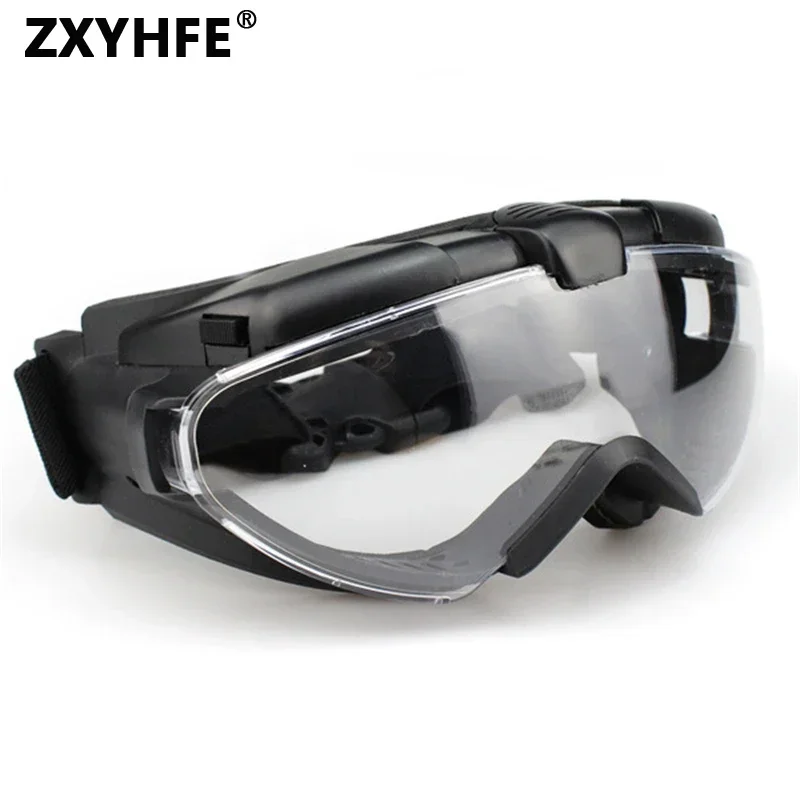 

ZXYHFE Tactical Goggles Windproof Dustproof Anti Fog CS Wargame Hiking Airsoft Shooting Eyewear Protective Paintball Accessories