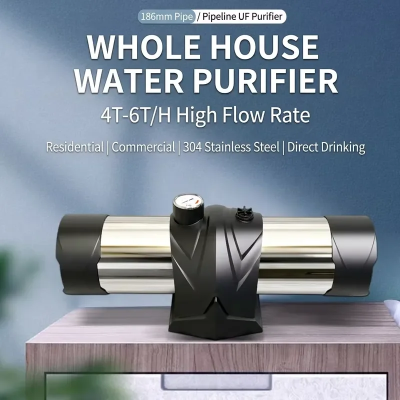 304/316 Stainless Steel Central Water Filter System for Residential Villa - Whole House Water Treatment