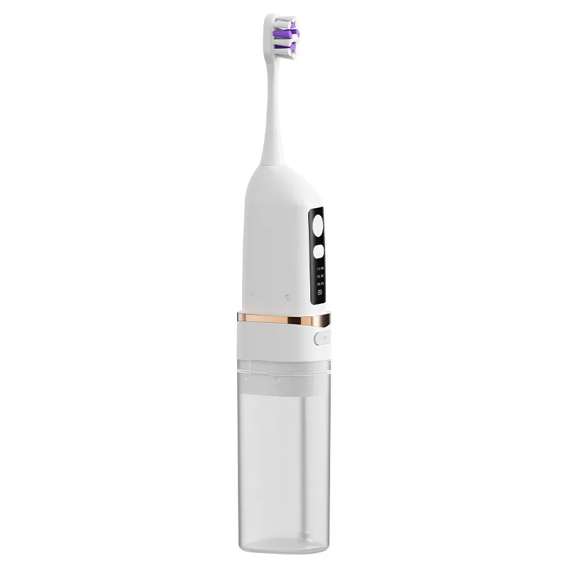 Multifunctional 2‑in‑1 Smart Electric Toothbrush, Portable All‑in‑One Oral Cleaner, Brush & Water Flosser for Home & Travel