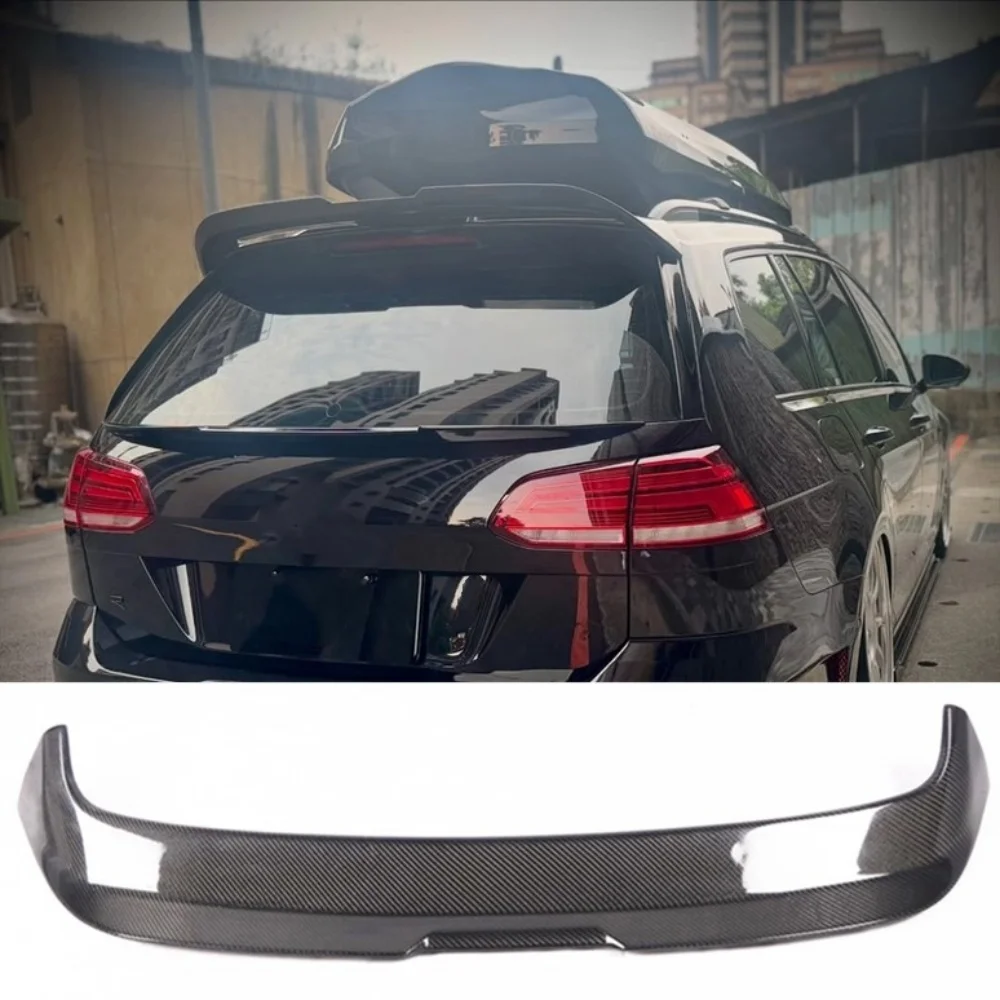 For Volkswagen vw Golf 7 Station wagon Modified stoving varnish Car Tail Wing Rear Spoiler Assembly Auto Accessories
