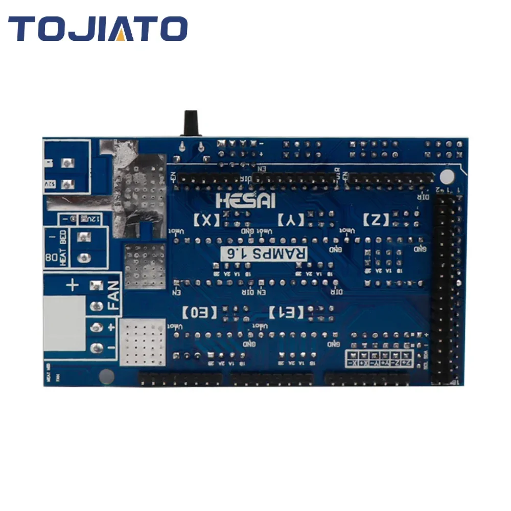 Panel rozszerzeń Ramps 1.6 z radiatorem, ulepszony Ramps 1.4/ Ramps 1.5 dla Arduino, płyta do drukarki 3D, części do drukarek 3D — zdjęcie produktu 4