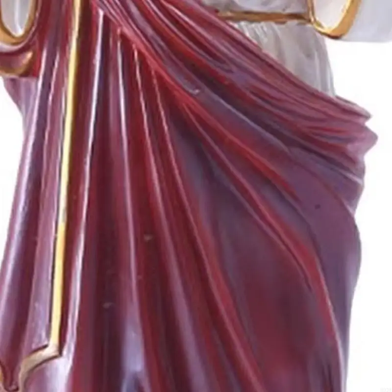 Holy Heart of Jesuses Resin Statue Handpainted Religious Sculpture For Home Altar Church Decors Catholic Religious Gift B03E