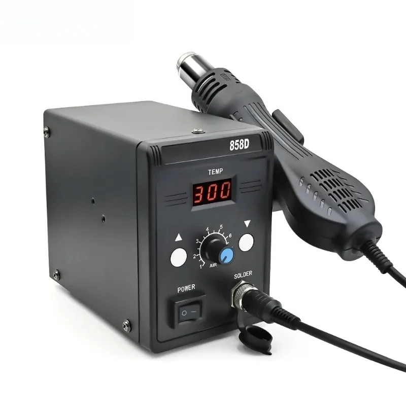 700W 858D Hot Air Gun Rework Station 110V 220V SMD BGA Desoldering Welding Tool