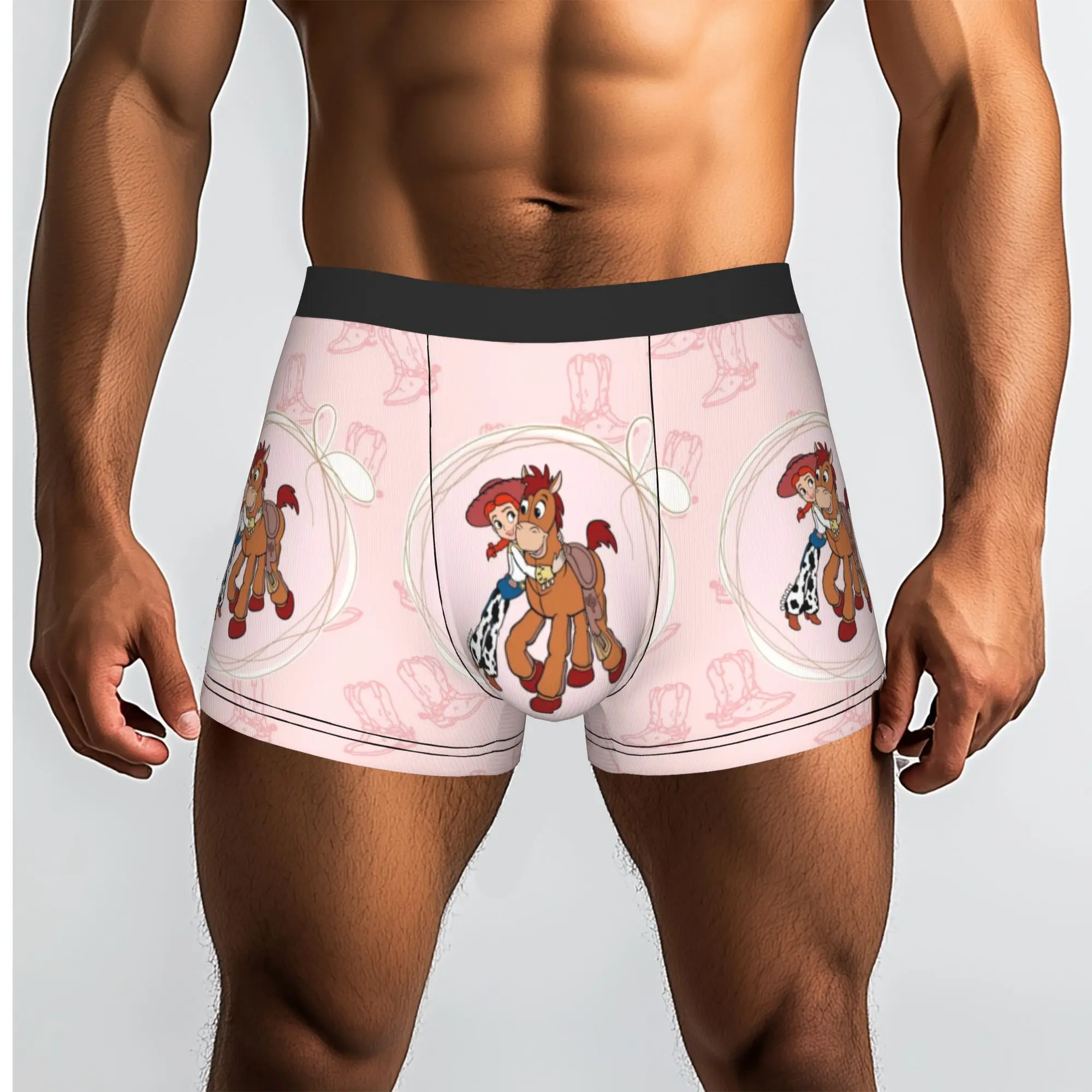 Custom T-Toy Cartoon S-Story Boxer Shorts For Homme 3D Print  Underwear Panties Briefs Stretch Underpants