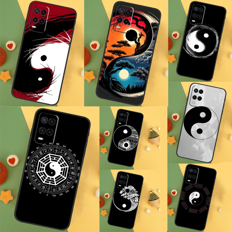 Eight Diagrams Taiji Yin Yang For OPPO A74 A94 A17 A16 A15 A79 A58 A78 A98 A77 A5 A9 A96 A76 A52 A72 A57S A54S A53S Case